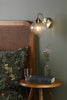 Mya Wall Light Antique Brass life style picture