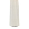 Myla Ceramic Table Lamp White  close view picture of the ceramic base