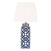 Mystic Ceramic Table Lamp Blue picture on the white background