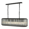 Naeva 5 Light Bar Pendant Matt Black picture on the white background