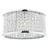 Nantes 3 Light Flush Polished Chrome picture on the white background