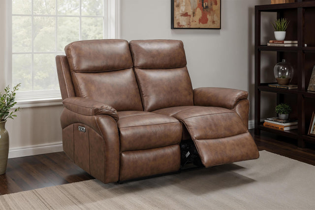 Nardo 2 Seater Electric Recliner Brown