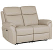 Nardo 2 Seater Electric Recliner Cashmere picture on the white background
