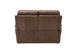 Nardo 2 Seater Sofa Brown picture from the back