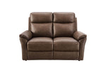 Nardo 2 Seater Sofa Brown front view picture