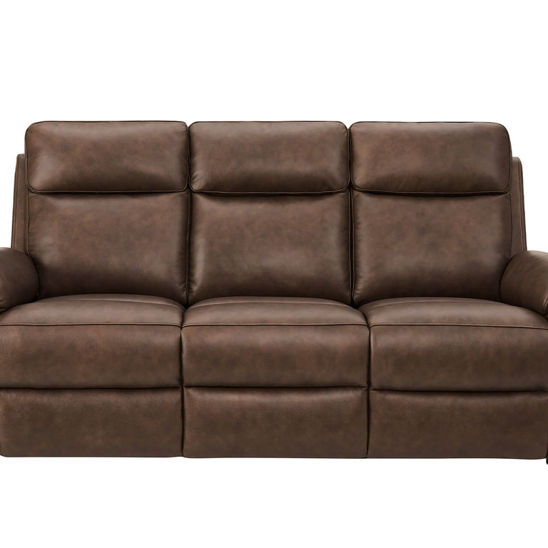 Nardo 3 Seater Sofa Brown – Premium Leather Three Seater Couch
