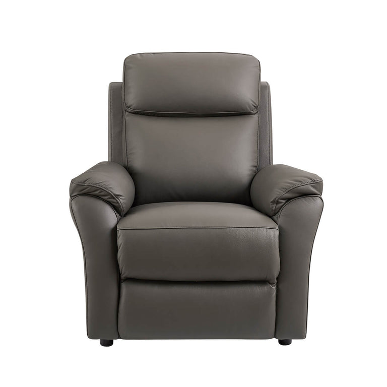 Nardo Leather Armchair Truffle – Luxury Living Room Furniture