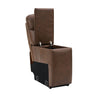 Brown Nardo console sectional shown from another angle (2)