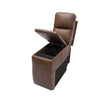 Brown Nardo console sectional shown from another angle (6)