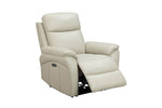Nardo Electric Recliner Armchair Cashmere picture with reclined seat