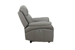 Nardo Electric Recliner Armchair Truffle side view picture