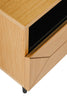 Natural oak bedside furniture for modern decor
