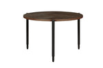 "Nate Lamp Table Smoked Oak side table for living room"
