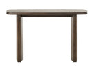 Natu Console Table Espresso Oil front view picture