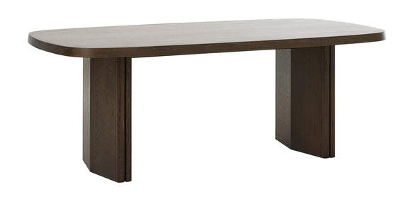 Natu Dining Table Espresso Oil 110 x 210 cm