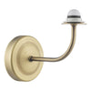 Navarro Rechargeable Wall Light Matt Antique Brass picture without shade
