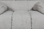 Nellie Glider Swivel Recliner Armchair Grey close view picture of the seat
