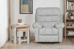 Nellie Glider Swivel Recliner Armchair Grey life style picture