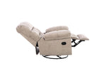 Nellie Glider Swivel Recliner Armchair Latte