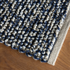 Brink & Campman Nest Plain Rug Ink picture of the corner