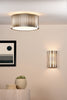 Netra 3 Light Flush Satin Bronze life style picture