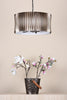 Netra 3 Light Pendant Satin Bronze with Ivory Inner Shade  life style picture