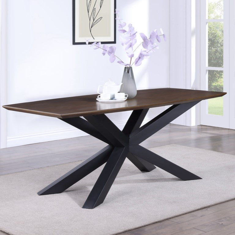 Nevada 210 cm Dining Table Parquet Top