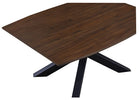 Nevada Curved Coffee Table close top view picture