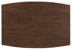 Nevada Curved Coffee Table picture of the table's top