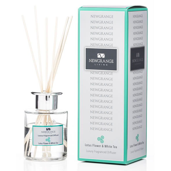 Newgrange Living Lotus Flower & White Tea Luxury Diffuser 100ml