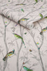 Classic Chinoiserie Bird Trail Neutral Wallpaper