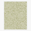 Elegant muted sage green wallpaper with intricate leaf sprigs