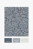 Easy to hang ditsy leaf navy wallpaper