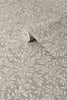 Neutral Ditsy Leaf Print Wallpaper for Living Rooms