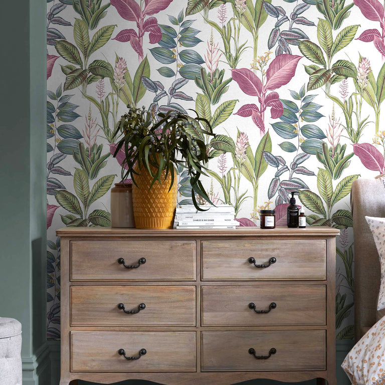 Next Wallpaper Fantasy Rainforest Leaves Multi