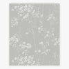 Elegant Leaf Grey Wallpaper for Home Décor