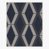 Modern geometric design on Optical Triangle Navy wallpaper