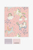 Bold pastel wallpaper for children's room