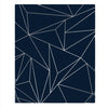 Geometric wallpaper design Next Wallpaper Scatter Geo Navy