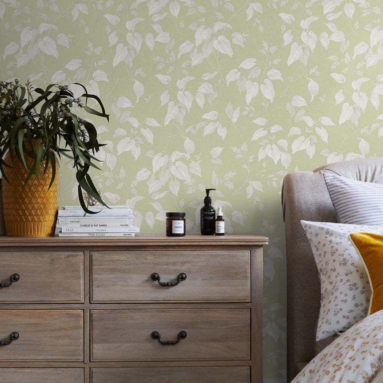 Next Wallpaper Trail Flower Green