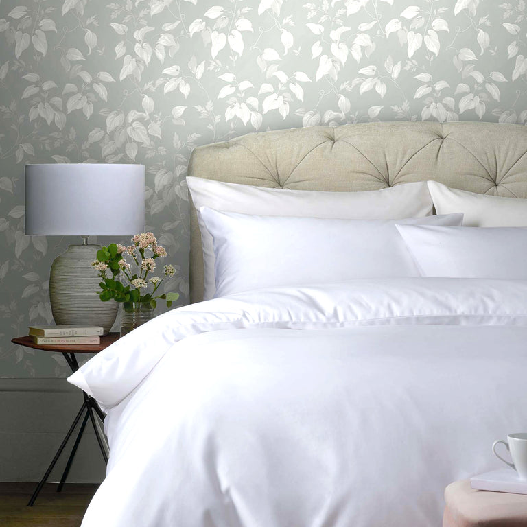 Next Wallpaper Trail Flower Grey