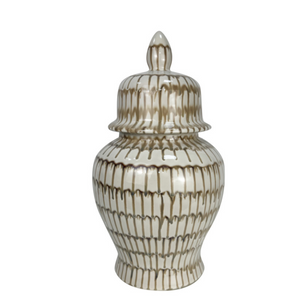 Introducing the Nicole Ginger Jar, a timeless and elegant addition.