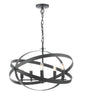 Nitya 5 Light Pendant Matt Black picture on the white background