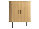 Nola Cabinet Natural Oak front view picture