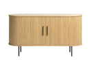 Nola Sideboard Natural Oak front view picture