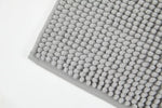 Absorbent Noodle bath mat silver for your bath