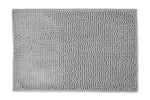 Comfortable Noodle bath mat silver for bathroom