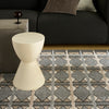 Nourison Nordic Rug NRC06 Ivory Beige close-up view picture of the color palette