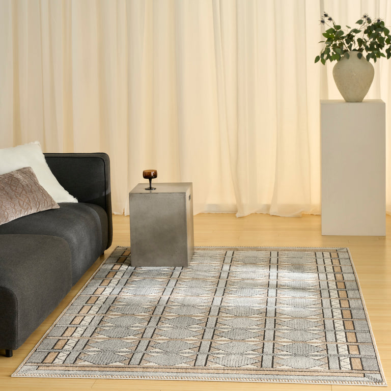 Nourison Nordic Rug NRC06 Ivory Multicolor