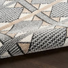 Nourison Nordic Rug NRC06 Ivory Beige with a ciut low pile